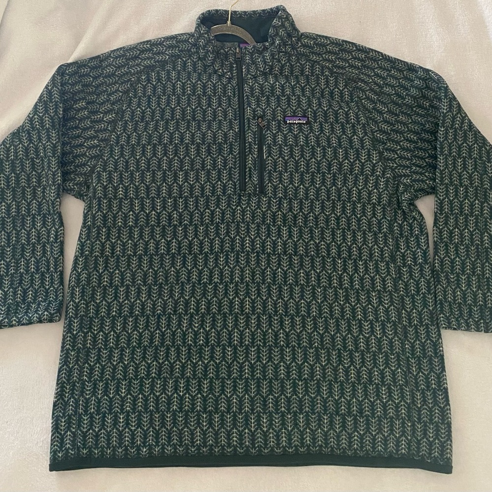 BRAND NEW Patagonia Men's Better Sweater Quarter Zip Pullover 1/4 Zip Size XXL